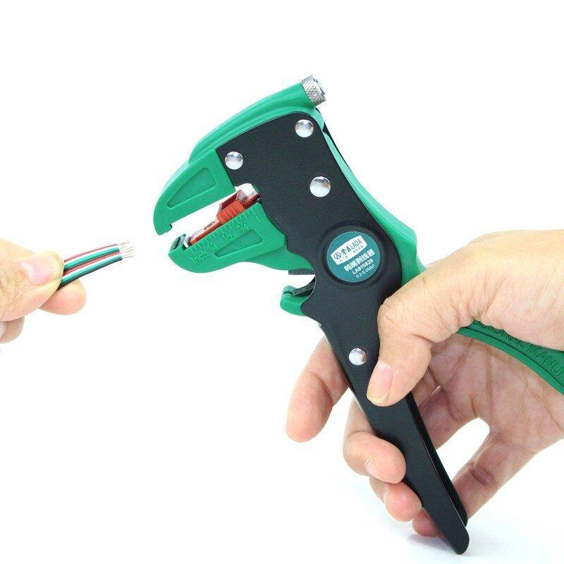 LAOA Automatic Wire Stripper Universal Duckbill Electric Wires Stripping Pliers Cable Crimper Strippers Tools - MRSLM