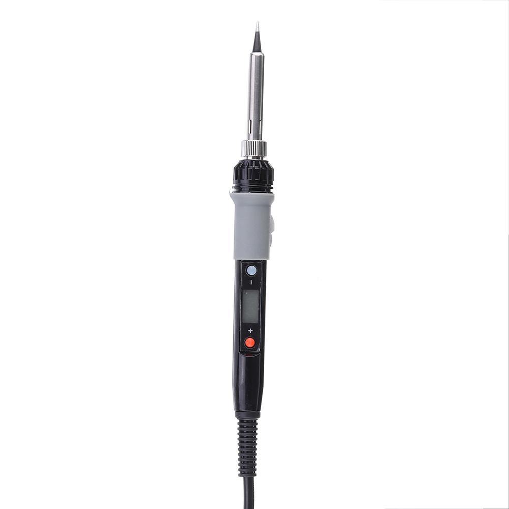 908S 80W LCD Electric Soldering Iron Adjustable Temperature Solder Iron with 5Pcs Solder Tips & Stand - MRSLM