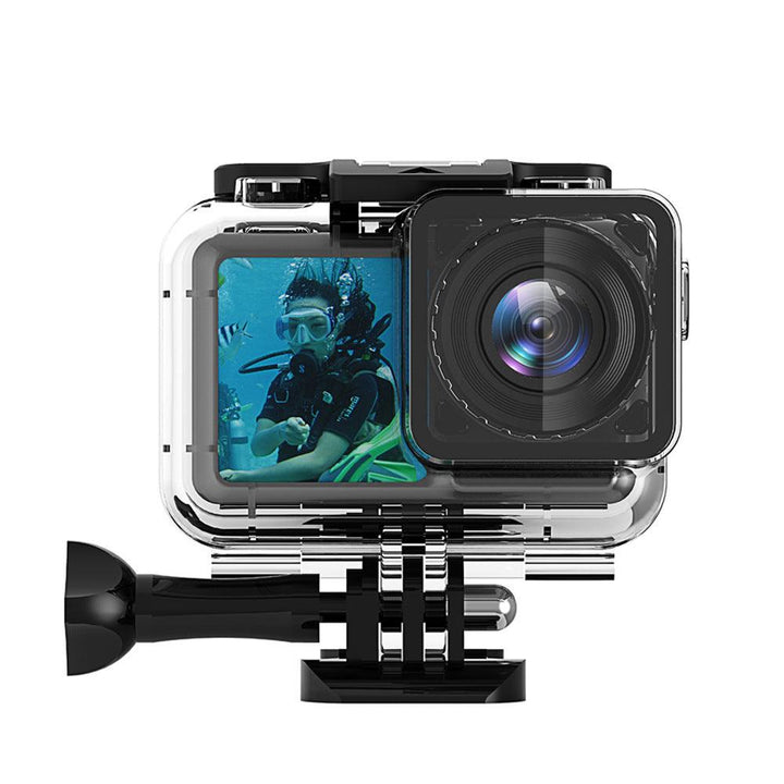 61M Underwater Diving Waterproof Dust-proof Protective Case Shell for DJI OSMO Action Sports Camera - MRSLM