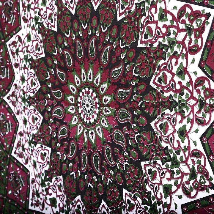Indian Star Tapestry Hippie Mandala Psychedelic Print Wall Hanging Tapestry Photographic Cloth Art Home Decor For Decorations - MRSLM