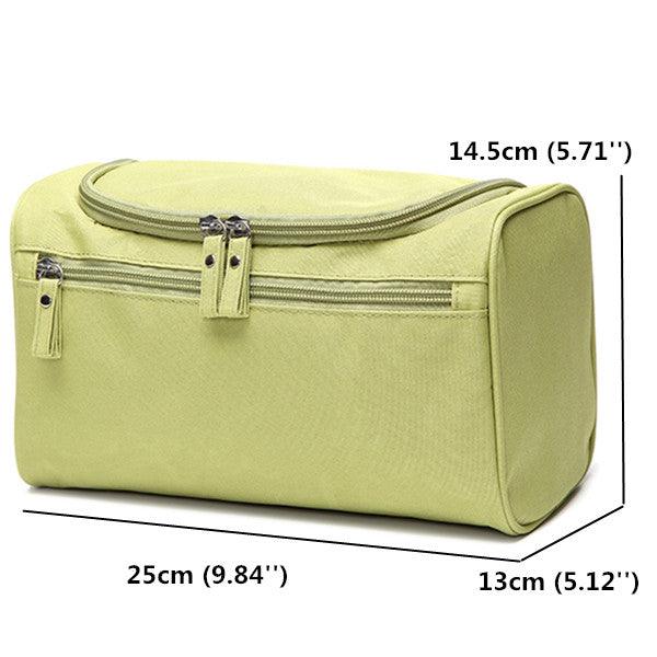 Oxford Portable Zipper Hanging Travel Bags Outdoor Capacity Toiletries Storage Case - MRSLM