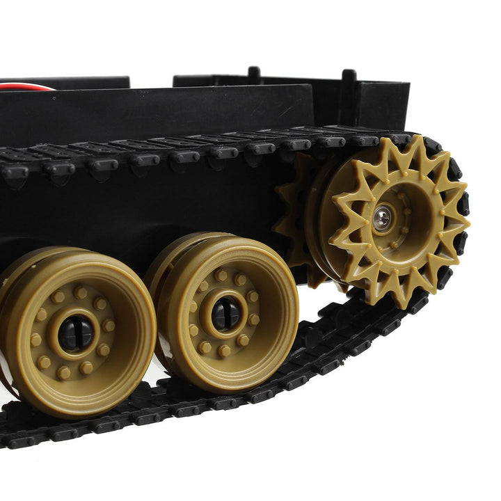 3V-9V DIY Shock Absorbed Smart Robot Tank Chassis Crawler Car Kit With 260 Motor - MRSLM