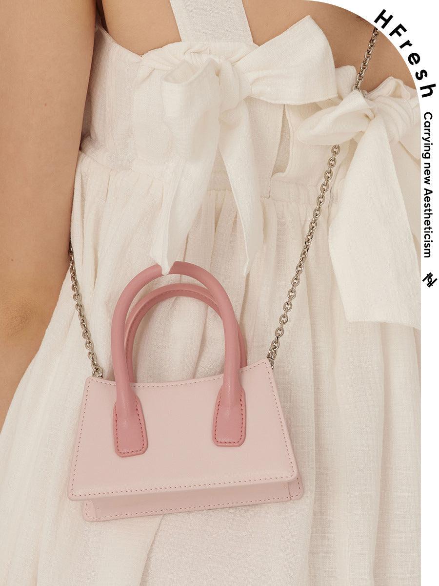 Color Matching Mini Cute Handbag - MRSLM