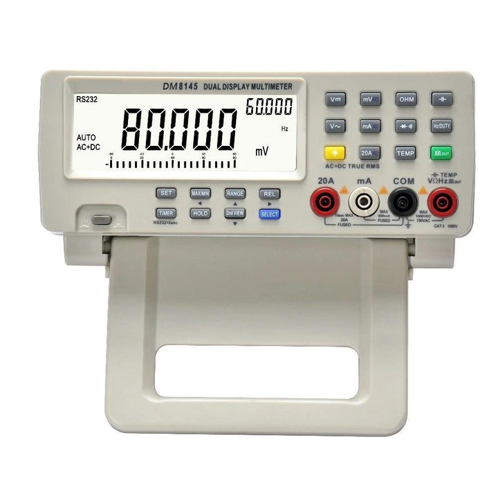 DM8145 4 7/8 Bench top Multimeter 1000V 20A 80000 Counts Digital Multimeter tester Auto Range Multimetro Digital Voltmeter Ohm - MRSLM