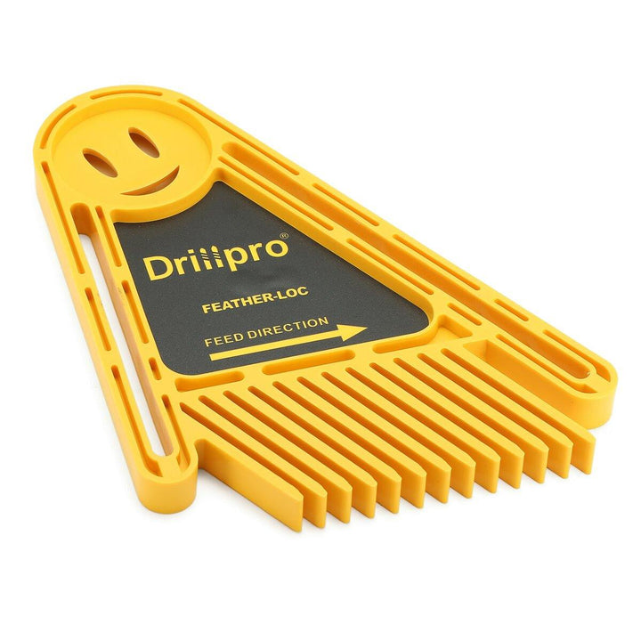 Drillpro Multi-purpose Double Feather Board for Router Table Saws Miter Gauge Slot - MRSLM