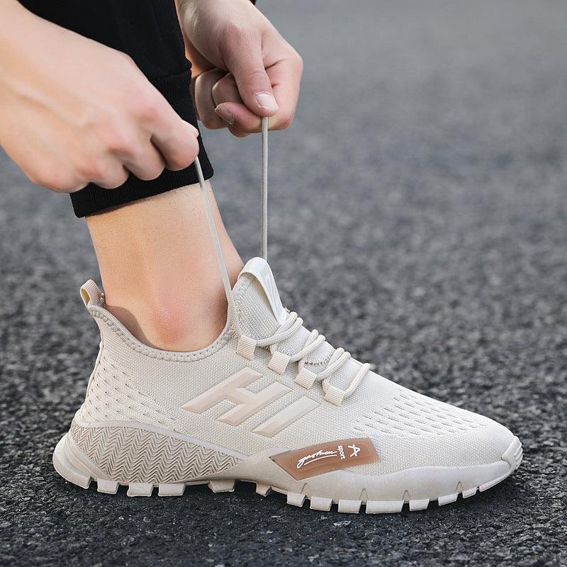 Breathable Men's Shoes Trendy Sports Casual Sneakers - MRSLM