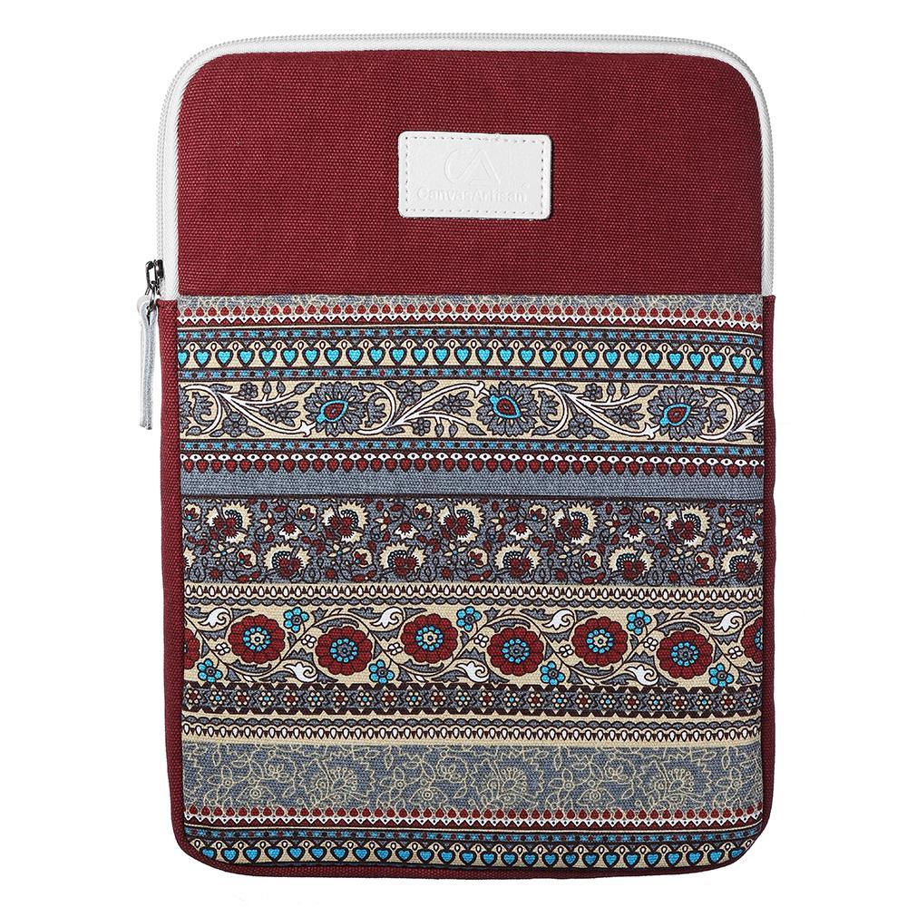 Vertical Tablet Case with Texture Design for 13.3 inch Tablet - Red - MRSLM