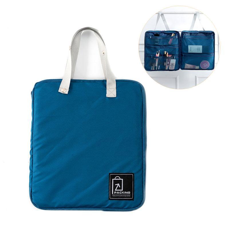 Honana HN-TB41 Portable Travel Cosmetics Storage Bag Waterproof Toiletry Passporrt Ticket Organizer - MRSLM