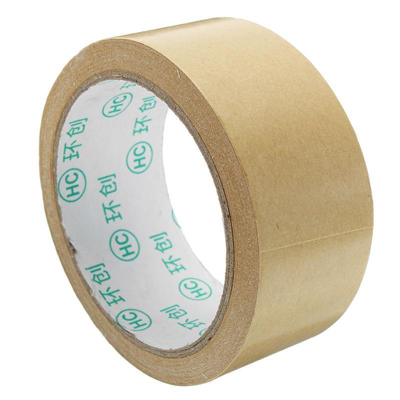 Kraft Paper Tape Strong Self Adhesive Packaging Shipping Seal Ring Tape 2 Sizes - MRSLM