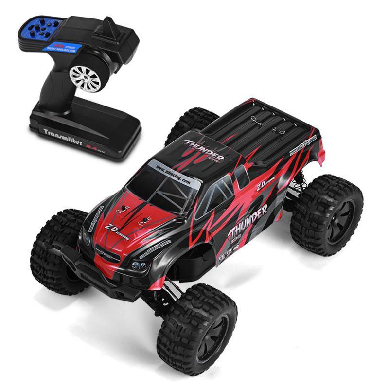 ZD Racing 9106S 1/10 Thunder 2.4G 4WD Brushless 70KM/h Racing RC Car Off-Road Truck RTR Toys - MRSLM