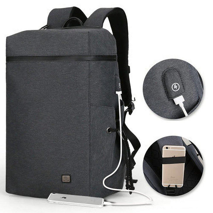 Mazzy Star Laptop Bag Multifunction Backpack with USB Charging Port Travel Bag Water Resistant Casual Schoolbag for 15.6 inch Notebook - MRSLM