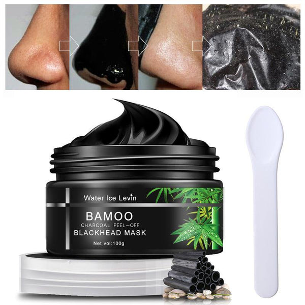 Water Ice Levin Bamboo Charcoal Blackhead Mask Peel-off Removal Purifying Smooth Pores Cleansing - MRSLM