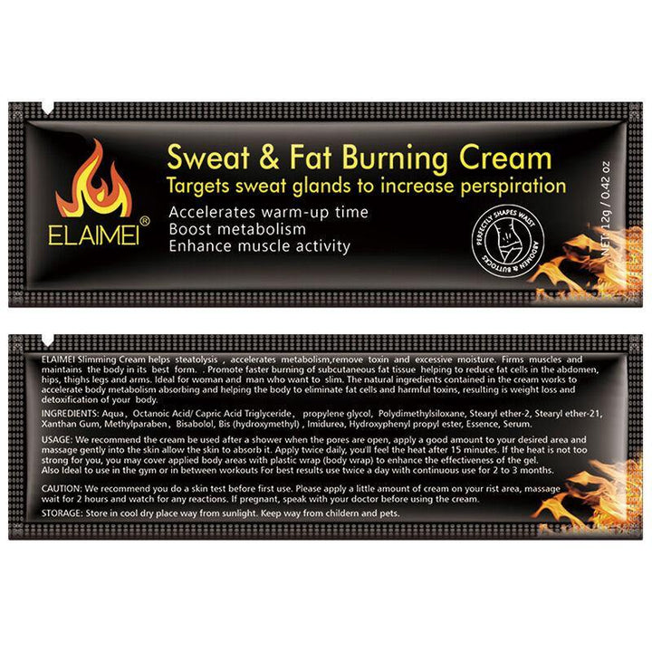 ELAIMEI Fitness Firming Abdominal Muscle Vest Line Fat Burning Fat Firming Cream - MRSLM