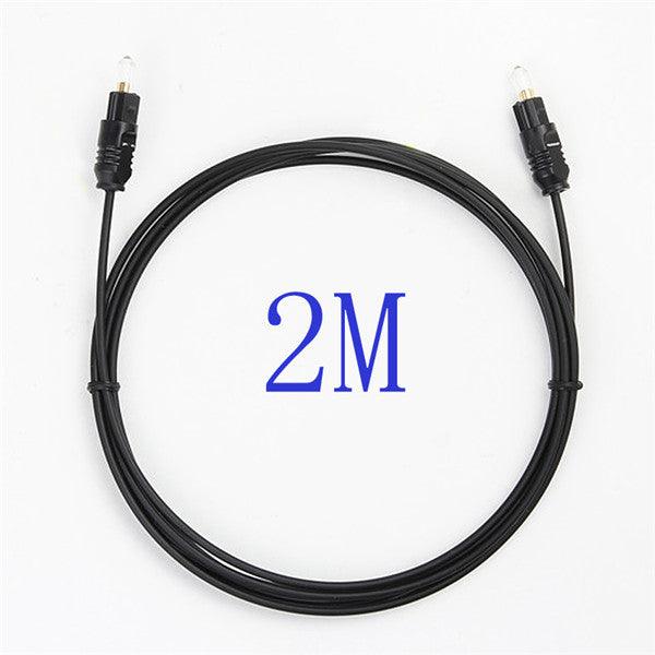 1M-15M Gold Plated Digital Toslink SPDIF Audio Optical Fiber Cable Cord - MRSLM