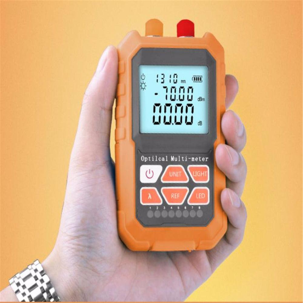 3in1 Optical Power Meter Network Cable Tester Optical Fiber Tester 1mw with 5km Visual Fault Locator - MRSLM