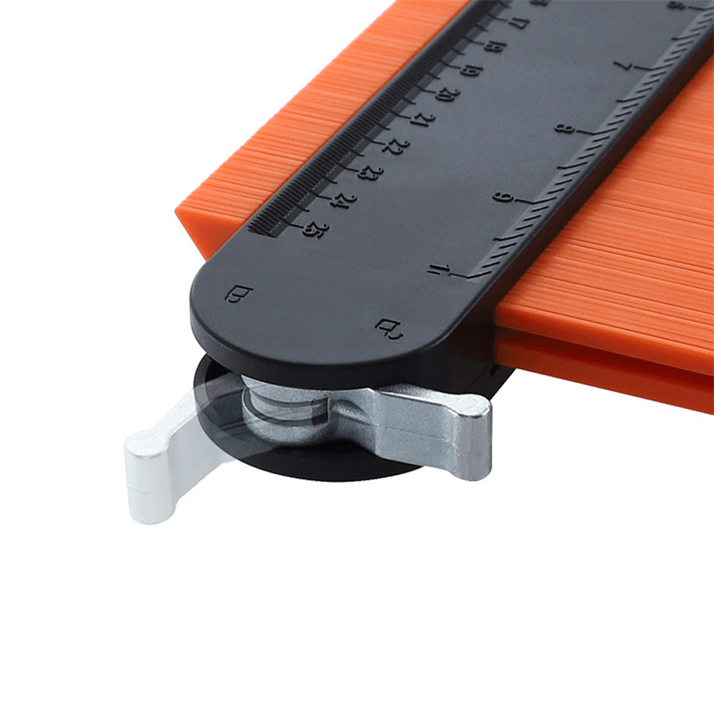 5 or 10 Inch Metal Self Locking Type Contour Gauge Wider 60mm Depth ABS Profile Gauge Shape Duplicator Copy Irregular Shapes Measuring for Fit and Easy Cutting - MRSLM