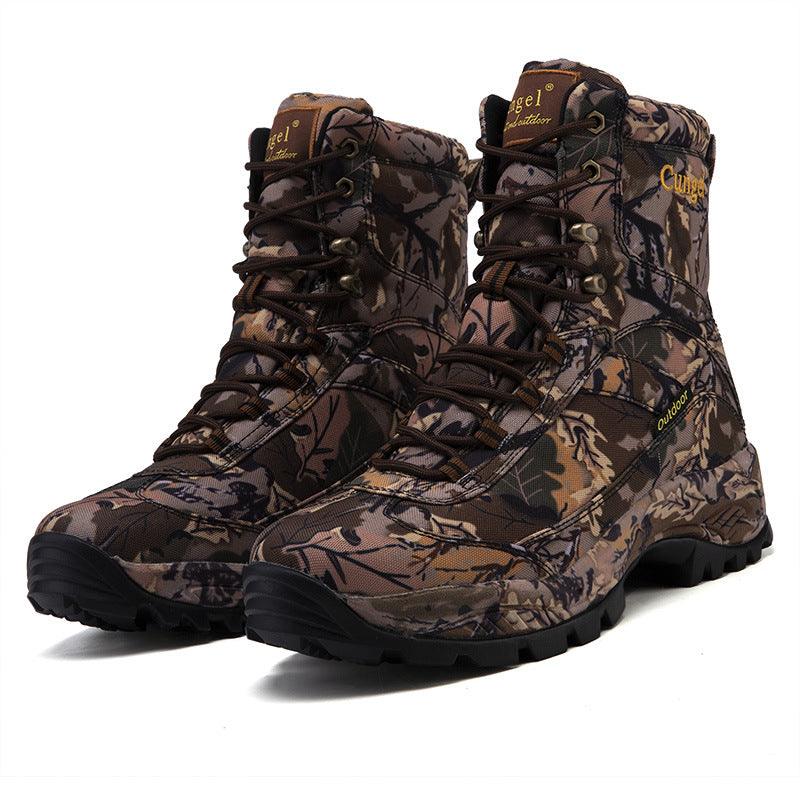 Men's Camouflage Anti-skid Anti-collision All-match High-top Martin Boots - MRSLM
