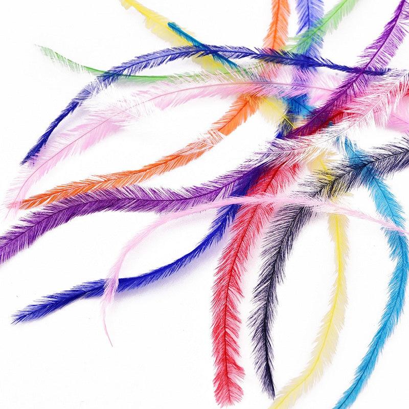 20pcs Nail Decoration Feather DIY - MRSLM