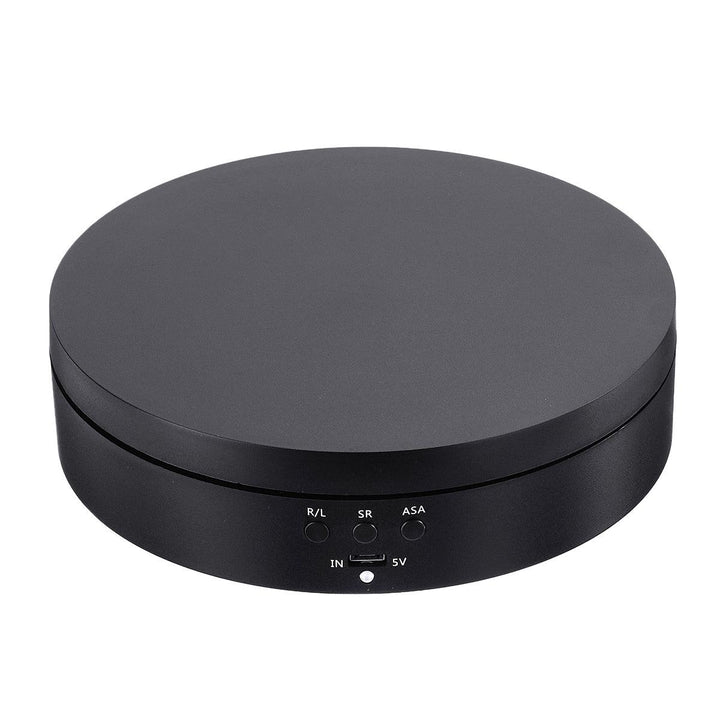 360 Degree Round Rotating Automatically Turntable Display Stand Photography Studio Prop Shooting Stand - MRSLM