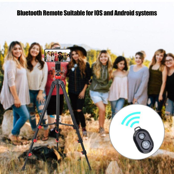 ZOMEI T60 Mobile Phone Holder With Bluetooth Remote Control Camera Tripod For IPhone/Galaxy/Huawei/Xiaomi For Gopro For SLR - MRSLM