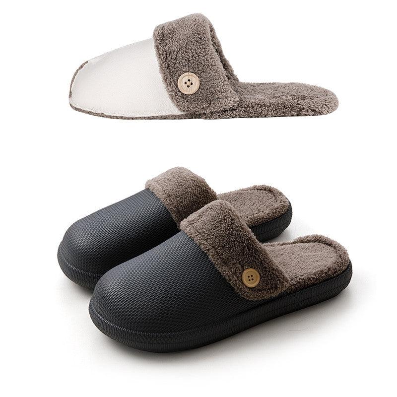 Home Household Couple Non-slip Cotton Slippers - MRSLM