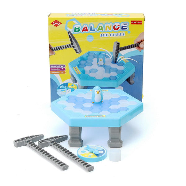 Icebreaker Penguin Trap Kids Puzzle Desktop Game Ice Cubes Block Family Fun Toys - MRSLM