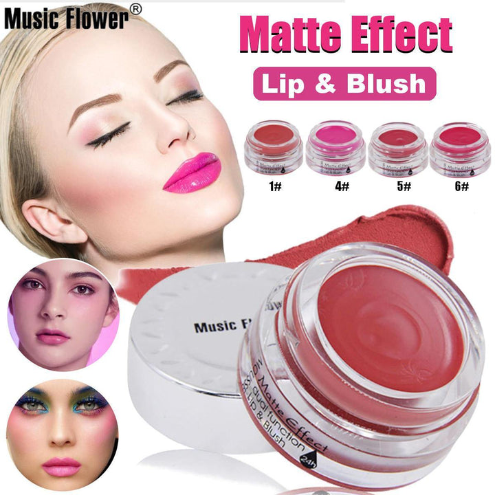 Music Flower Music Flower Matte Smooth Mousse Lip Blush Makeup Blush M4007 - MRSLM