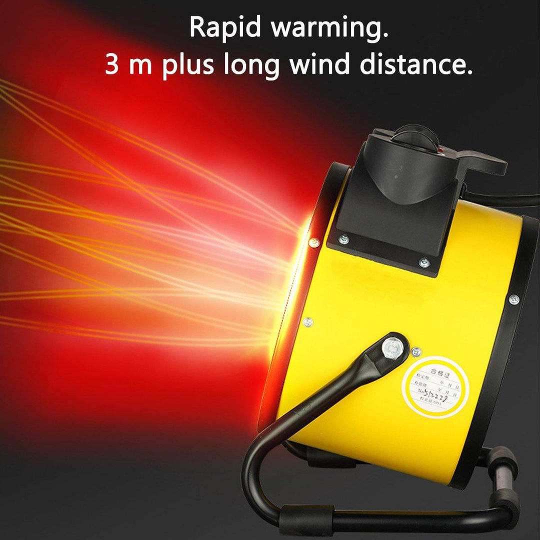 2000W/3000W Portable Electric Space Air Heater Fan Warmer Ceramic Heating For Industry Household - MRSLM