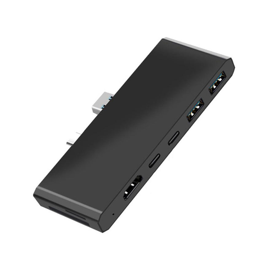 Rocketek JJL-7/JJL-7L USB 3.0 HUB Card reader 4K HDMI 1000Mbps Gigabit Ethernet PD Type C adapter SD/TF Micro SD for Microsoft Surface Pro 7 - MRSLM