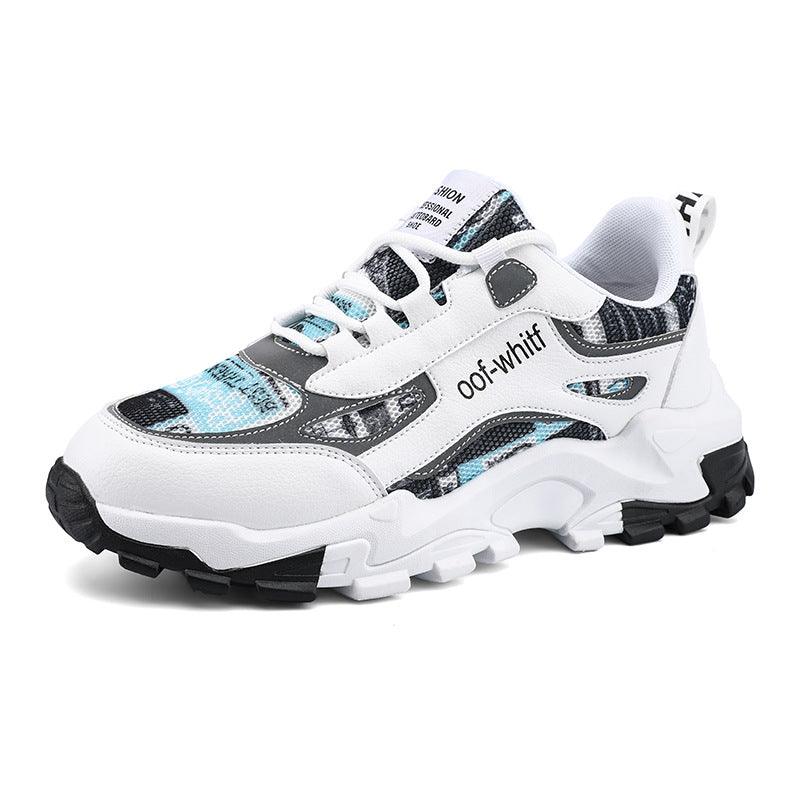 Men's casual breathable thick-soled mesh shoes, view 4 - MRSLM