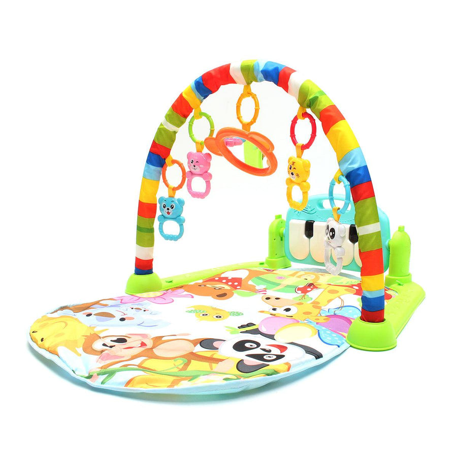 3-In-1 Baby Kid Playmat Play Musical Pedal Piano Activity Soft Fitness Play Mat - MRSLM
