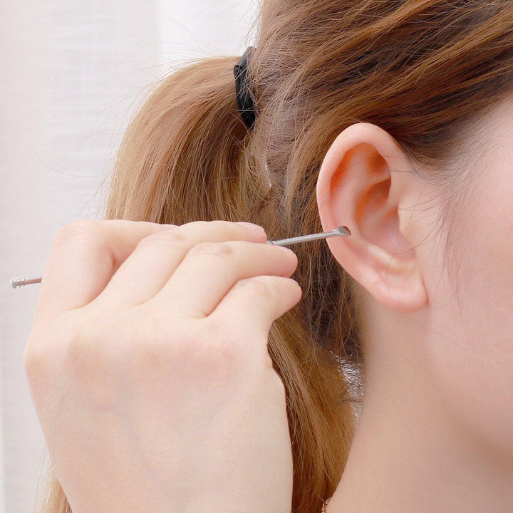 7Pcs Ear Pick Ear Wax Removal Kit Stainless Steel Ear Cleaning Tools Set - MRSLM