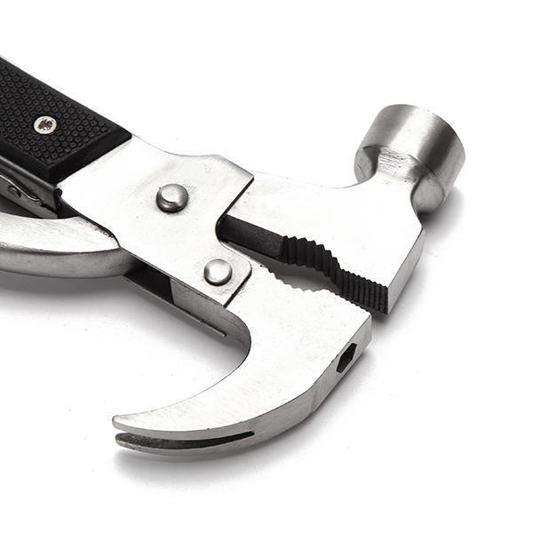 Multi-function Tool Hammer Opener Screwdriver Plier Stainless Steel Outdoor Camping Travel Hand Tool Sets - MRSLM