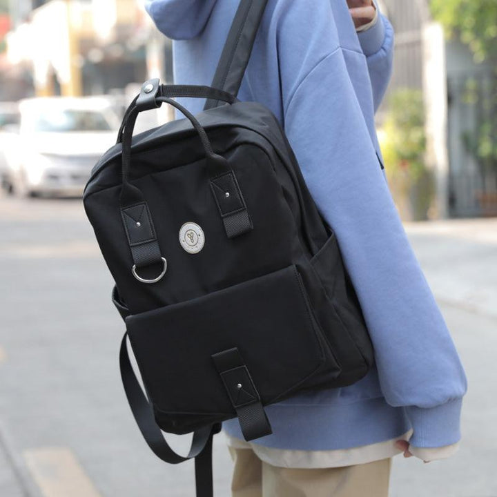 Japanese College Girl Black Shoulder Bag - MRSLM