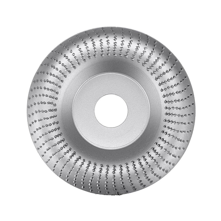 100mm Tungsten Carbide Wood Angle Grinding Wheel Sanding Carving Disc Rotary Tool Abrasive Disc for Angle Grinder - MRSLM