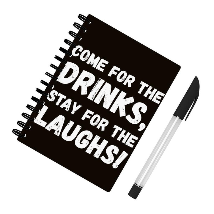 Funny Quote Spiral Notebook - Funny Saying Notebook - Cool Design Notebook - MRSLM