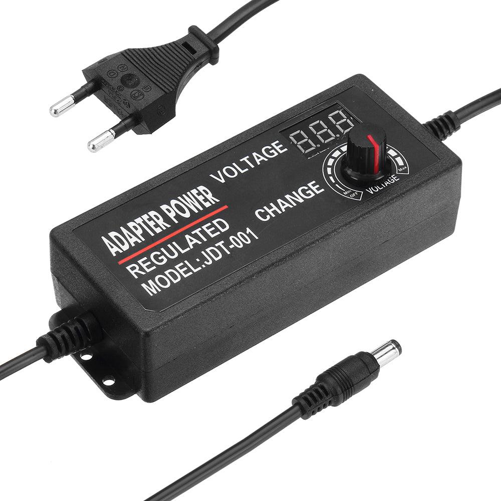 Excellway® 9-24V 3A 72W AC/DC Adapter Switching Power Supply Regulated Power Adapter Display EU Plug - MRSLM