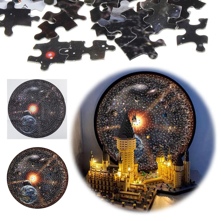 Jigsaw Puzzle 1000 Pieces World Planets DIY Puzzle Kids Adult Toys Home Decor - MRSLM