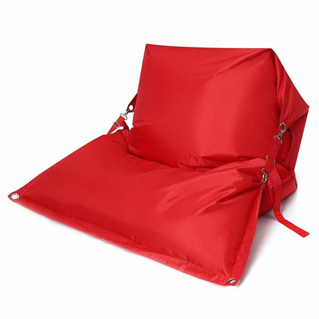 2 Seats Bean Bag Cover Chair Bed Lazy Lounger Cushion Pillow Indoor Outdoor Withou Filling - MRSLM