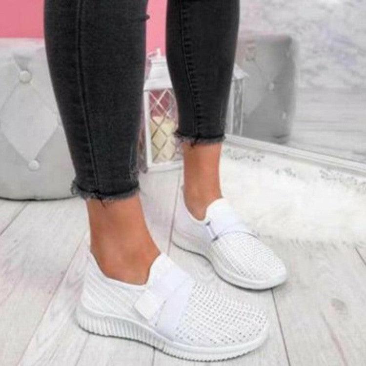 Soft-soled Rhinestone Foreign Trade Large Size Casual Sports Shoes - MRSLM
