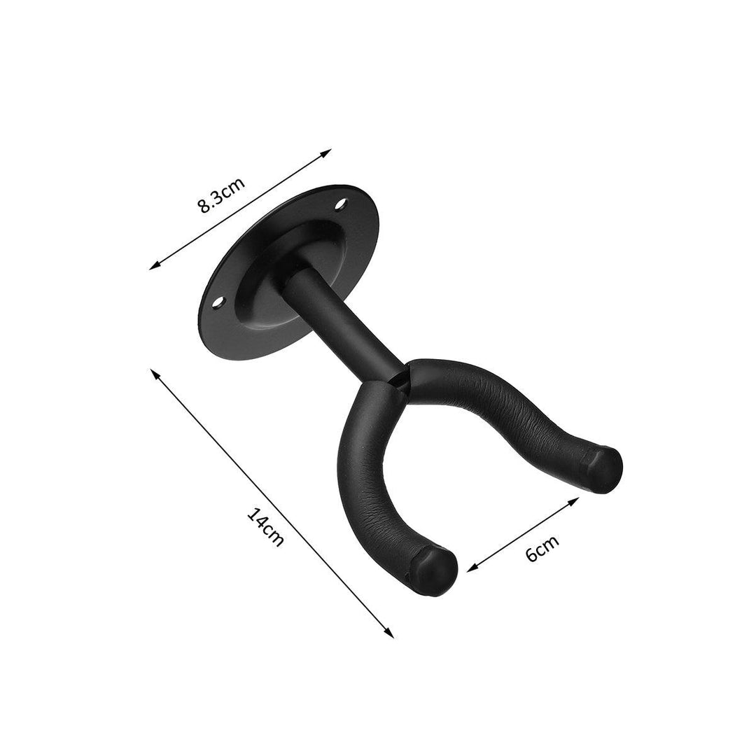 Guitar Stand Hook Adjustable Wall Mounted for Electric Acoustic Guitar Bass Holder Padded - MRSLM
