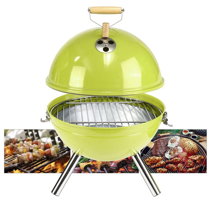30x44cm Iron Oven BBQ Grill Charcoal Grill Portable Party Accessories Household Barbecue Tools - MRSLM