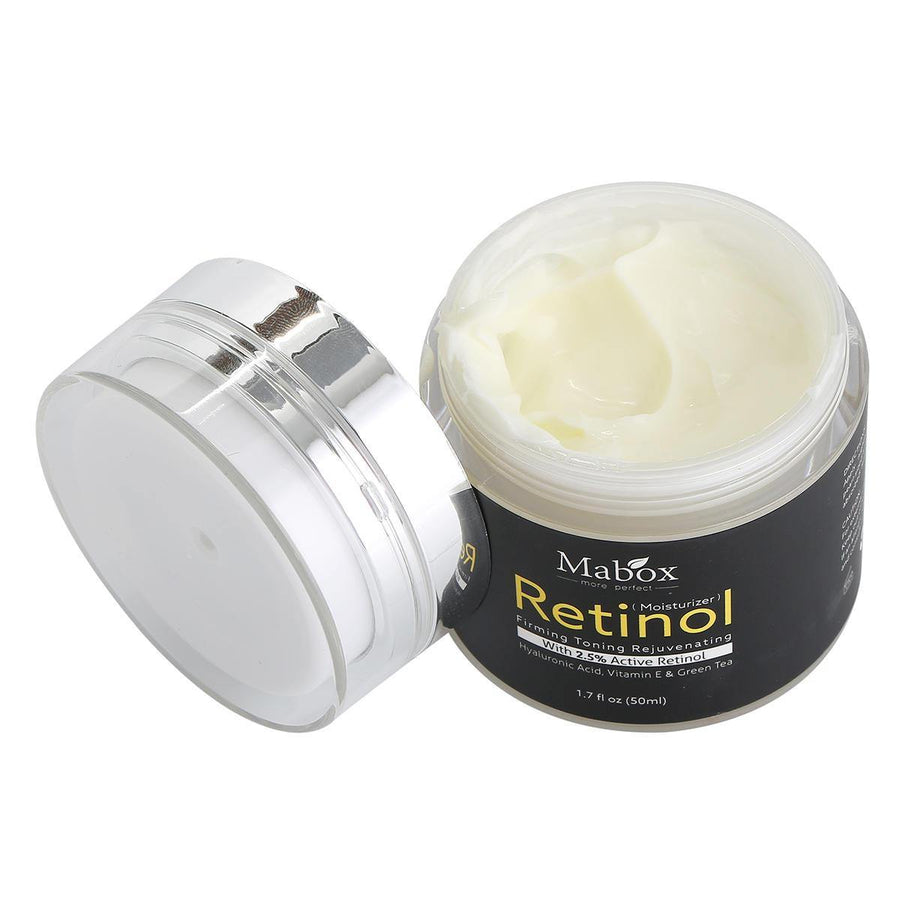Mabox Retinol 2.5% Vitamin E Facial Moisturizer Cream - MRSLM