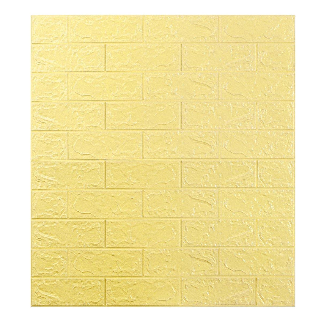 3D DIY Brick Pattern Wallpaper Waterproof Home Living Room Bed Room Kitchen Wallpaper - MRSLM