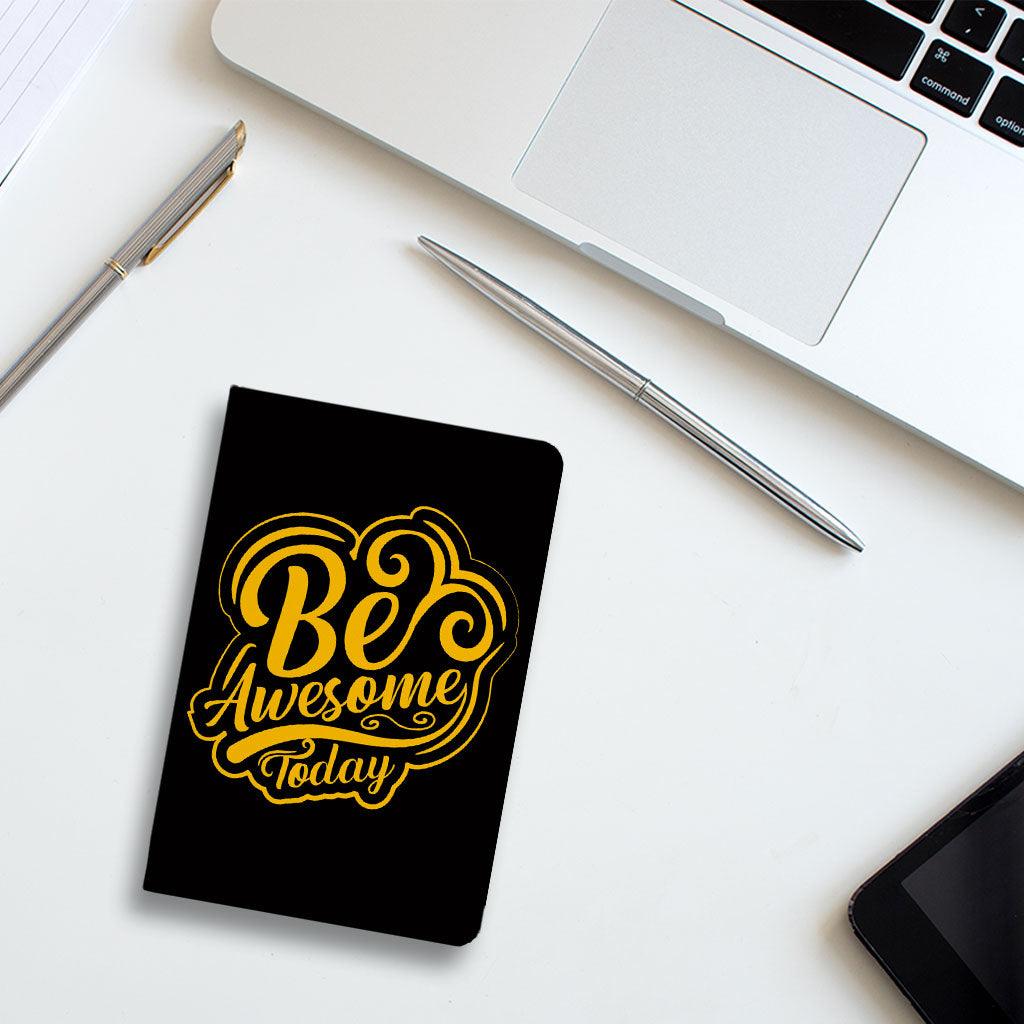 Be Awesome Today Journal - Motivational Notebook - Cute Journal - MRSLM