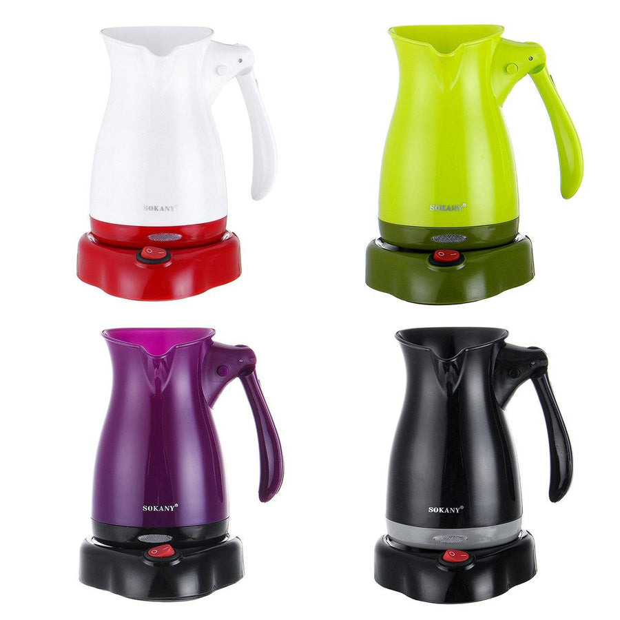 500ML Electric Coffee Maker Turkish Espresso Tea Moka Pot Machine Percolator - MRSLM