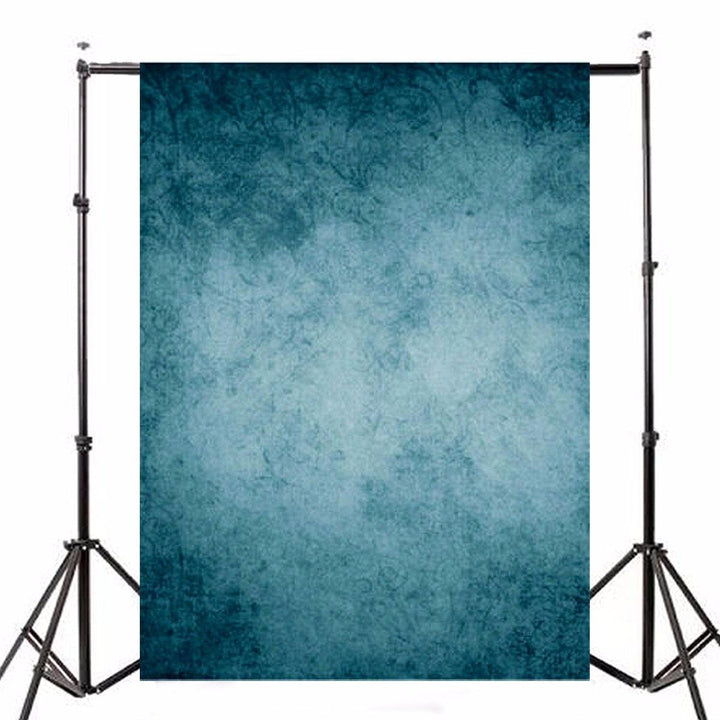 Retro Dark Blue Theme Vinyl Photography Background Backdrop for Studio Photo 7x5ft - MRSLM