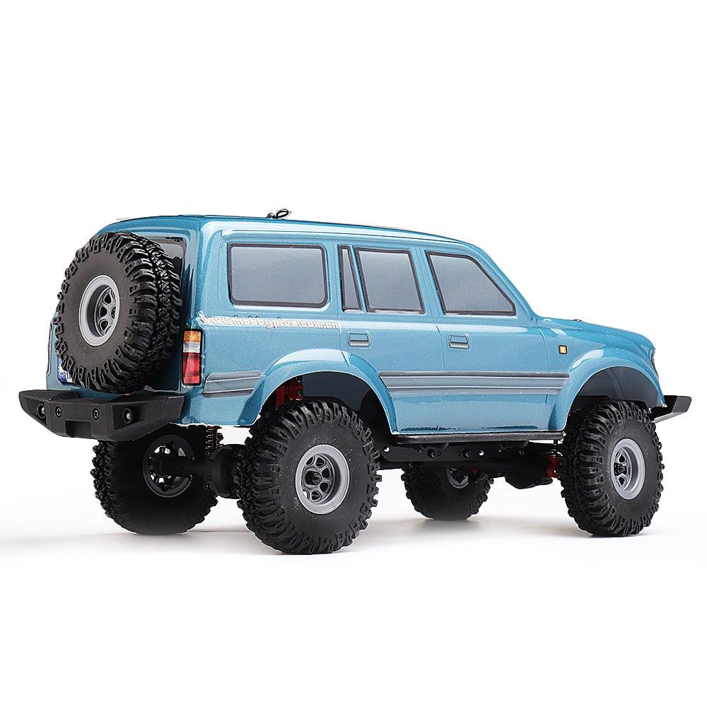 1/18 2.4G Mini Off-road Indoor Truck RC Car Waterproof ESC Motor 3Line Servo Vehicle Models Rock Crawler - MRSLM