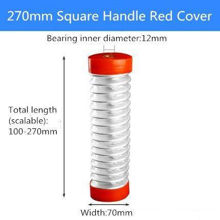 50-380mm Electric Drill Dust Cover Retractable Bearing Fixed Dustproof PVC Collection Cup Power Tool Accessories - MRSLM