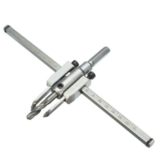 Adjustable 30-130mm/30-200mm Circle Hole Saw Drill Bit Cutter Kit DIY Tool - MRSLM